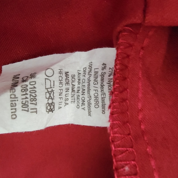 Red mini dress - Picture 4 of 4